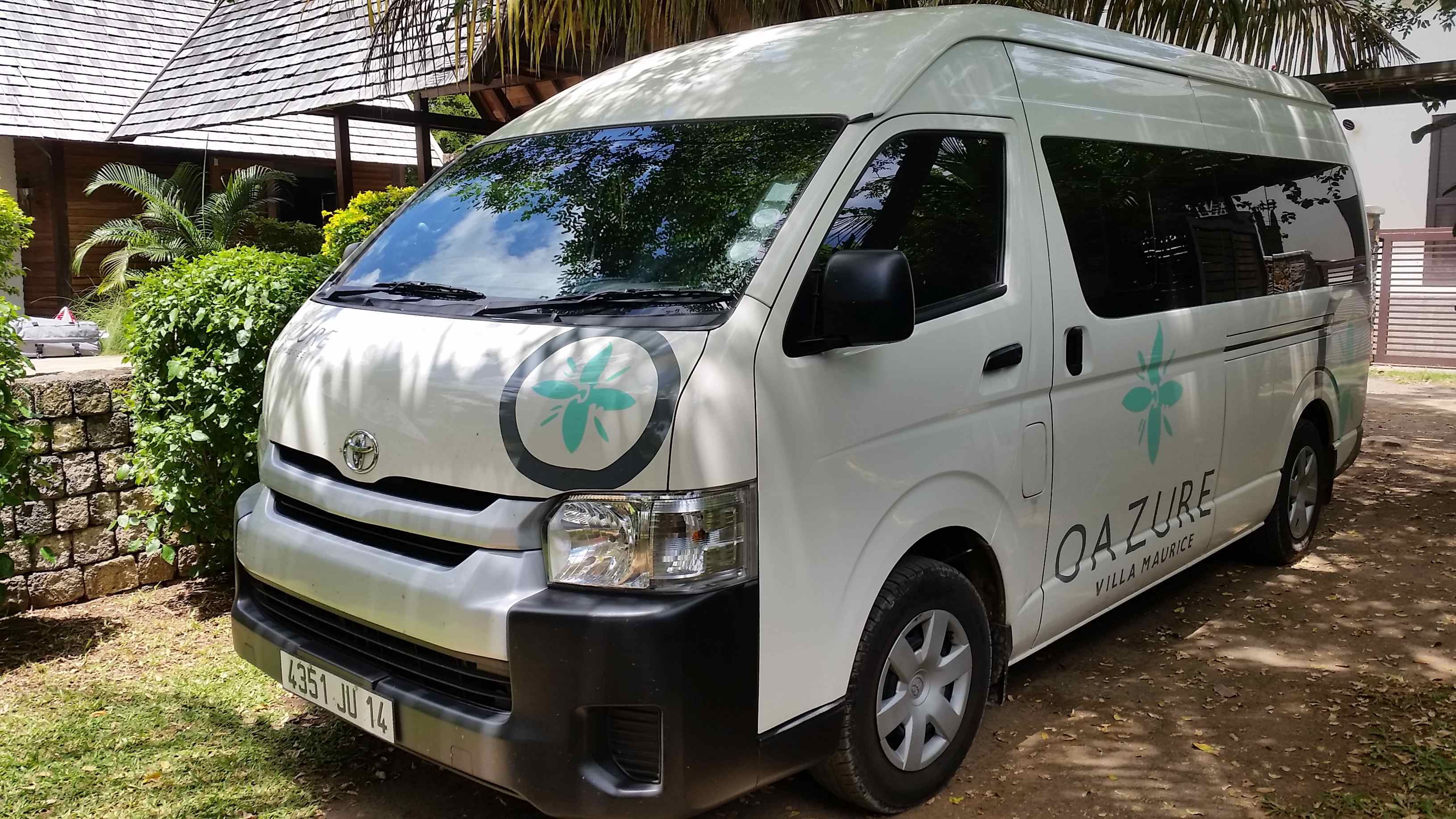 Transfert et accueil en villa