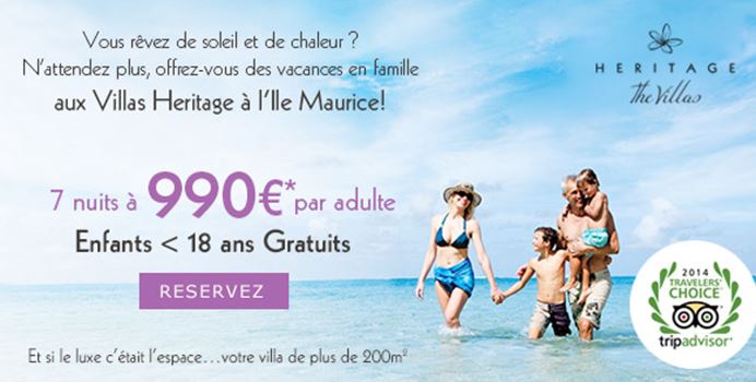 Offrez-vous des vacances en famille à l’ile Maurice !