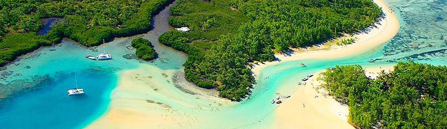East coast Mauritius : Ile aux Cerfs