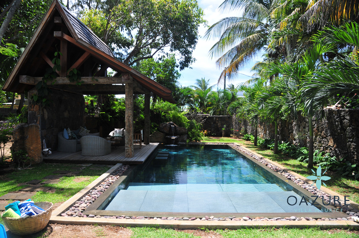 location villa ile maurice pied dans l'eau